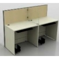 VFW 1220 millimeter X 1370 millimeter (mm LxD) Executive Computer Table