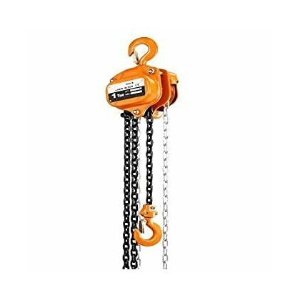 Unbranded Hand Operated Chain Pulley Block, Warranty 1 year