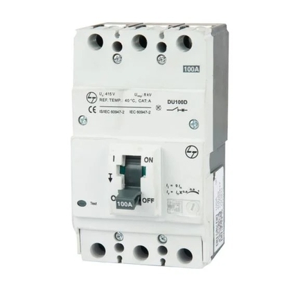 L&T Electrical & Automation 100A 3 Pole 18 KA Molded Case Circuit Breakers (Mccb)