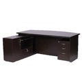 Unbranded Executive Table with One side pedestal unit and E.R.U