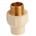 FLOWLIFE 15 mm dia Male adapter brass threaded