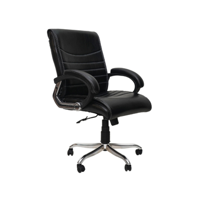 R P ENTERPRISES Revolving Chair with Knee tilt Synchronic mechanism