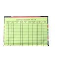 Monaf DESPATCH REGISTER Diaries-printed-plain- register- 36 Pages