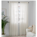 Unbranded Silk Plain Door Curtains