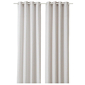 Unbranded Silk Plain Door Curtains