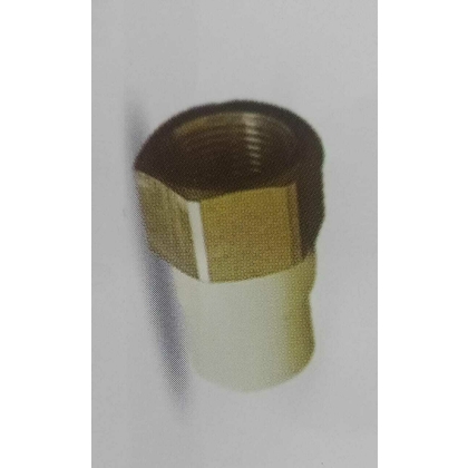 PRAYAG 25 mm dia Female adapter brass threaded