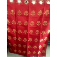 Unbranded Silk Plain Door Curtains