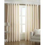 Unbranded Silk Plain Door Curtains