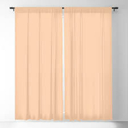 UPICA Cotton Plain Door Curtains