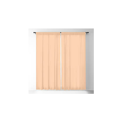 UPICA Cotton Plain Door Curtains