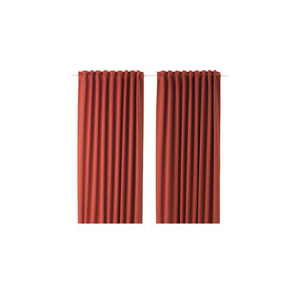 spacewood Silk Plain Door Curtains