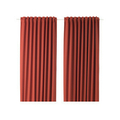 spacewood Silk Plain Door Curtains