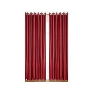 spacewood Silk Plain Door Curtains