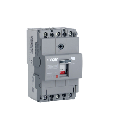 Hager 160A 4 Pole 35 KA Molded Case Circuit Breakers (Mccb)