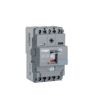 Hager 630A 3 Pole 50 KA Molded Case Circuit Breakers (Mccb)