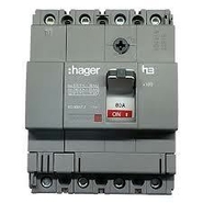 Hager 63A 4 Pole 25 KA Molded Case Circuit Breakers (Mccb)