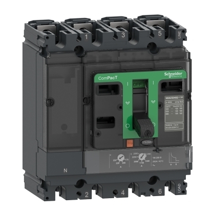 Schneider electric  63A 4 Pole 35 KA Molded Case Circuit Breakers (Mccb)