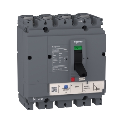 Schneider electric  100A 4 Pole 10 KA Molded Case Circuit Breakers (Mccb)