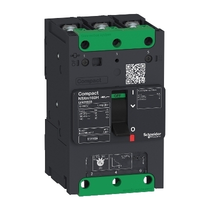 Schneider electric  125A 3 Pole 25 KA Molded Case Circuit Breakers (Mccb)