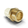 Finolex Pipes 15 mm dia Male adapter brass threaded