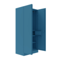 ROYAL SAFE Almirah Steel wardrobe(having cloth hanging provision)