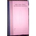 Shiva Movement Register Diaries-printed-plain- register- 100 Pages