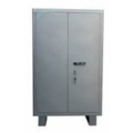 SAYNCO Almirah Steel shelving cabinet with partial wardrobe