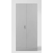 RAJ FURNITURE WORKS--RAJ FURNITURE WORKS Almirah Steel shelving cabinet with partial wardrobe