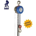 INDEF Hand Operated Chain Pulley Block, Warranty 1 year