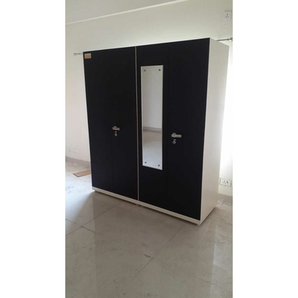 PROGRACE Almirah Steel wardrobe(having cloth hanging provision)