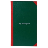 ABD PAY BILL REGISTER Diaries-printed-plain- register- 200 Pages