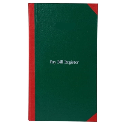 ABD PAY BILL REGISTER Diaries-printed-plain- register- 150 Pages