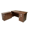 Unbranded Executive Table with One side pedestal unit and E.R.U