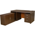 Unbranded Executive Table with One side pedestal unit and E.R.U