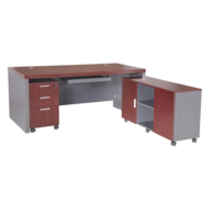 Unbranded Executive Table with One side pedestal unit and E.R.U