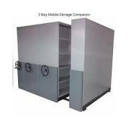 mospl Movable File Storage System (Compactor) 3-Bay Push Pull Type