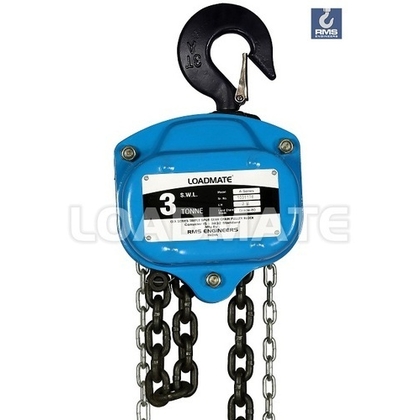 LOADMATE Hand Operated Chain Pulley Block, Warranty 1 year