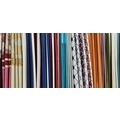 Unbranded Polyster Stripes Door Curtains