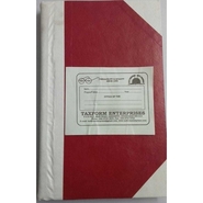 Unbranded SERVICE BOOK Diaries-printed-plain- register- 350 Pages