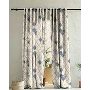 Unbranded Cotton Floral Door Curtains