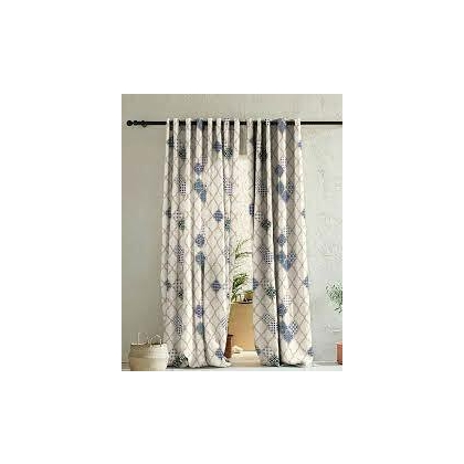 Unbranded Cotton Floral Door Curtains