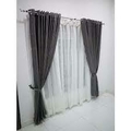 Unbranded Polyster Geomatric Door Curtains