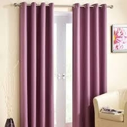 S3 Blinds Polyster Plain Door Curtains