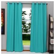 princehomefurnishings Cotton Plain Door Curtains