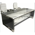 FALCON INNOVATIVE FURNITURE Executive Table with One side pedestal unit and E.R.U