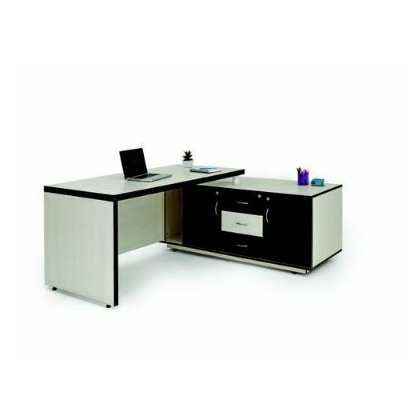 FALCON INNOVATIVE FURNITURE Executive Table with One side pedestal unit