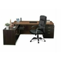 FALCON INNOVATIVE FURNITURE Executive Table with Both side pedestal unit