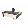 FALCON INNOVATIVE FURNITURE Executive Table with Both side pedestal unit