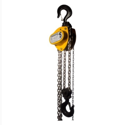 Unbranded Hand Operated Chain Pulley Block, Warranty 1 year