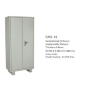 geeken Almirah Steel shelving cabinets